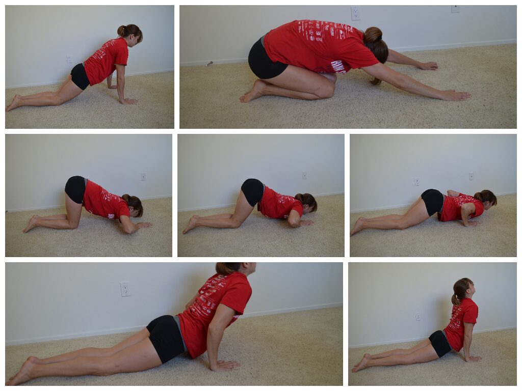 modified prisoner push up