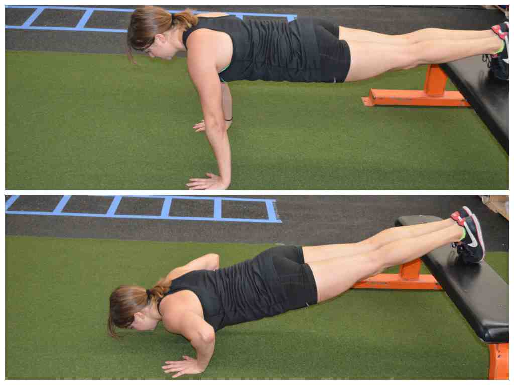 decline push up