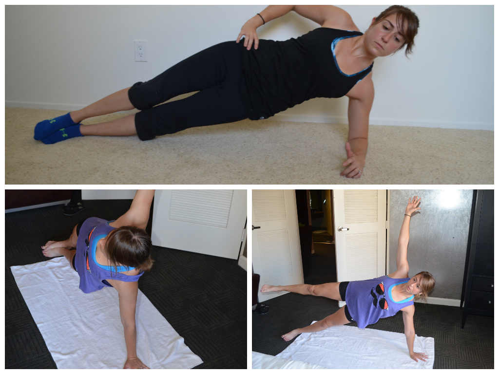 side plank variations