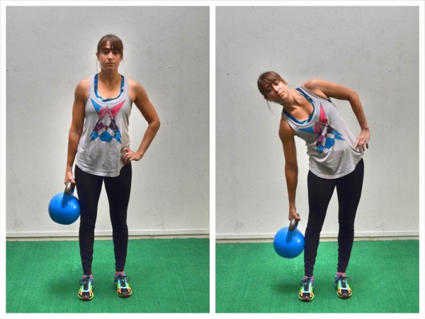 The Standing Kettlebell Core Workout