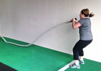 The 15-Minute Battling Ropes Tsunami Workout