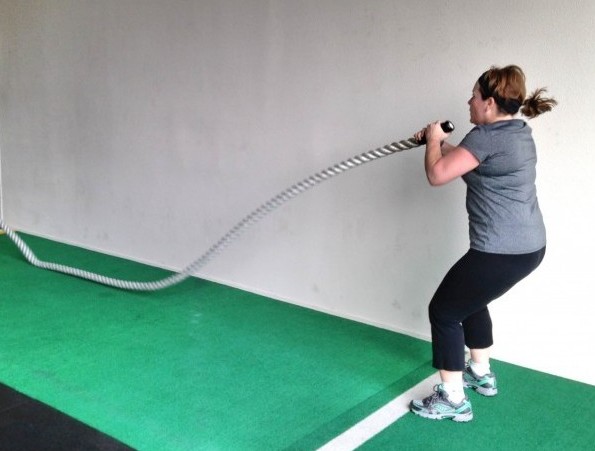 The 15-Minute Battling Ropes Tsunami Workout