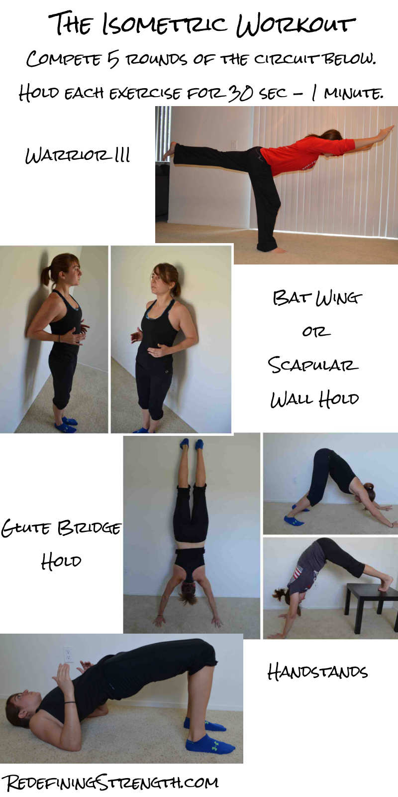 Quick Full Body Isometric Workout