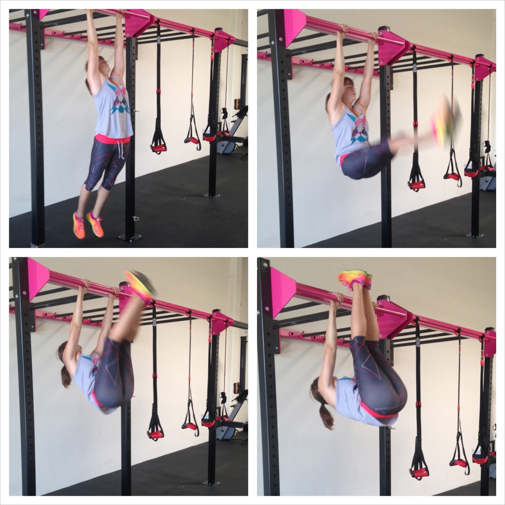 Hanging Toes to Bar