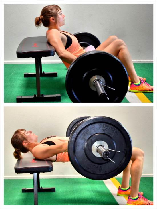 hip lifts with weights