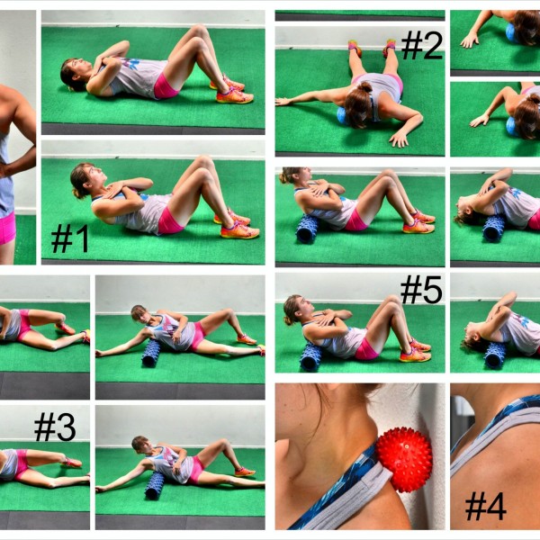5 Quick Foam Rolling Moves to Alleviate Neck, Shoulder and Upper Back Pain