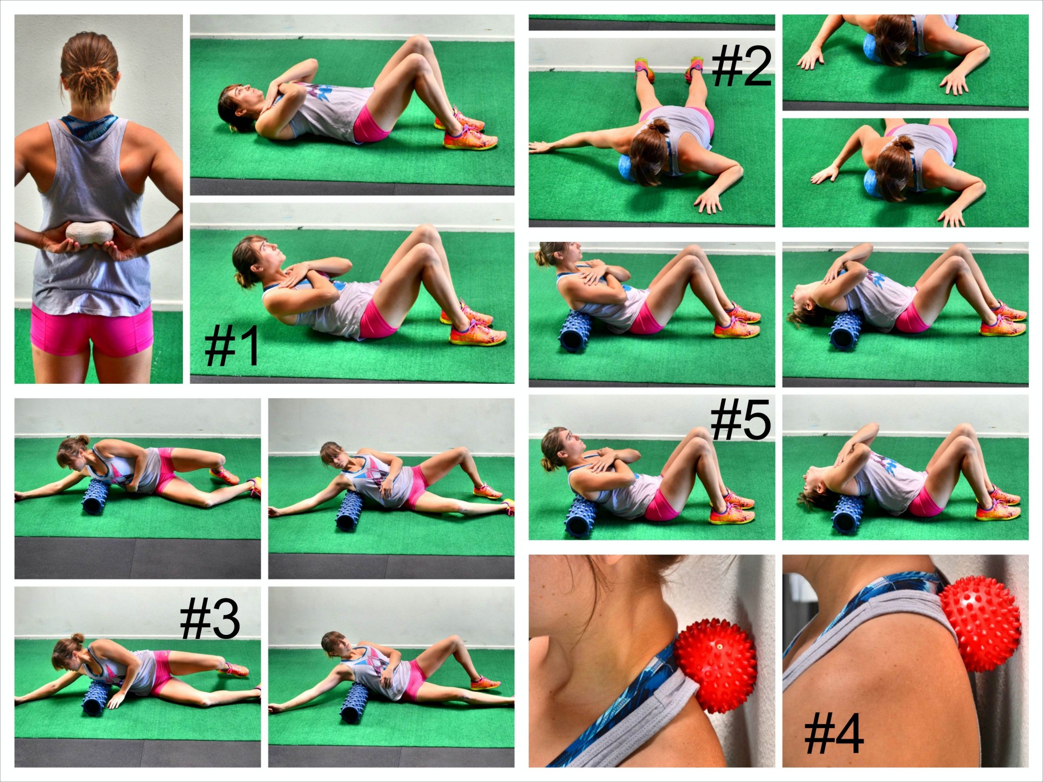 5 Quick Foam Rolling Moves to Alleviate Neck, Shoulder and Upper Back Pain