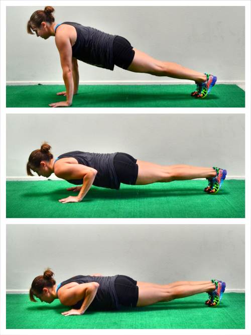 push up isometrics