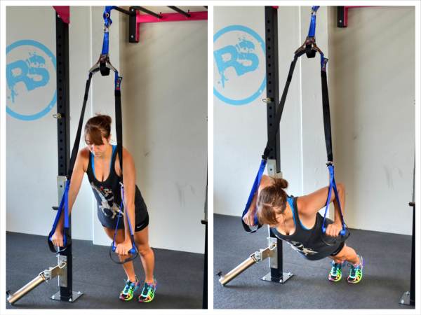 Upper Body Suspension Trainer Workout
