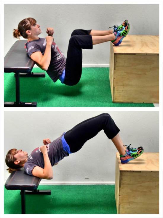 Make Stronger Hips with Single Bridge Exercise