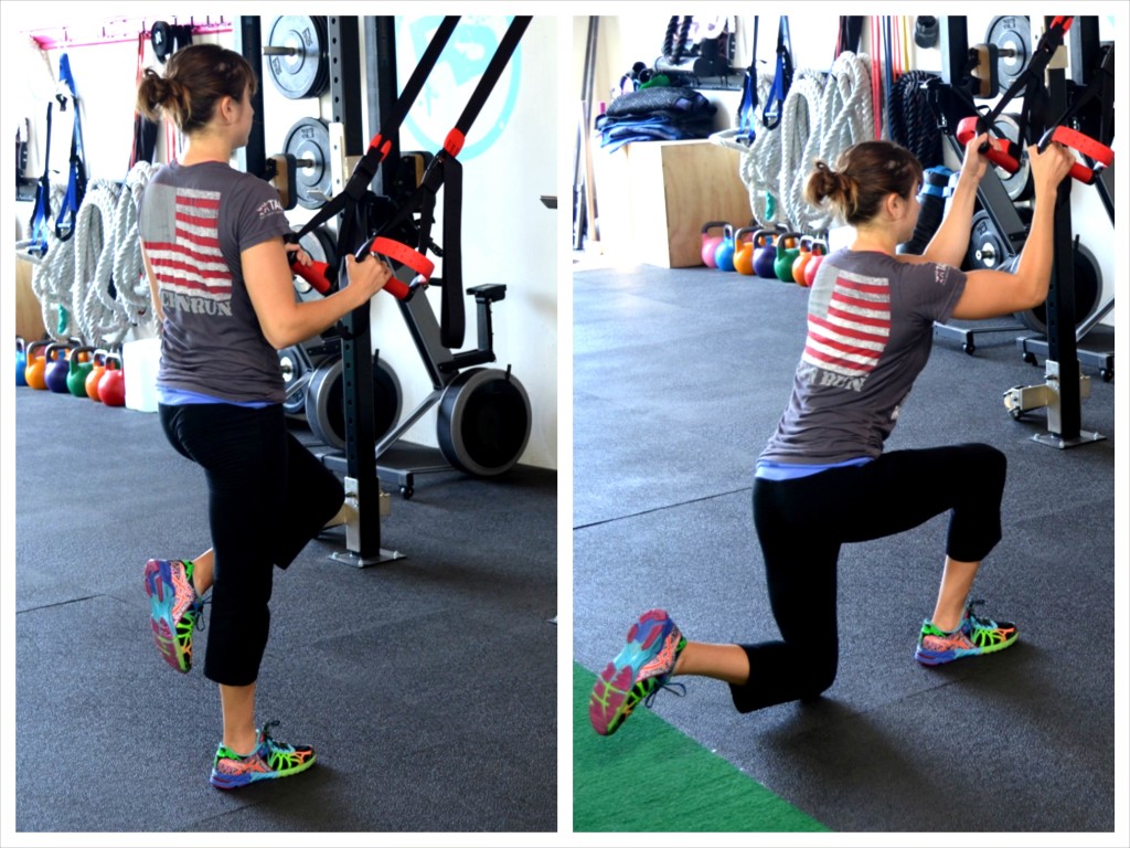 Super Lunge on my Flobody Gym — This focuses on your stability, lower