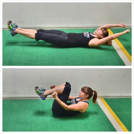 Oblique Full-Body Crunch