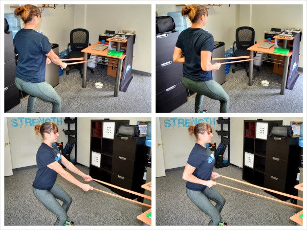15 Resistance Band Moves To Do At Your Desk