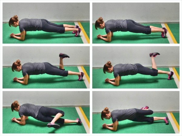 hip twist in plank