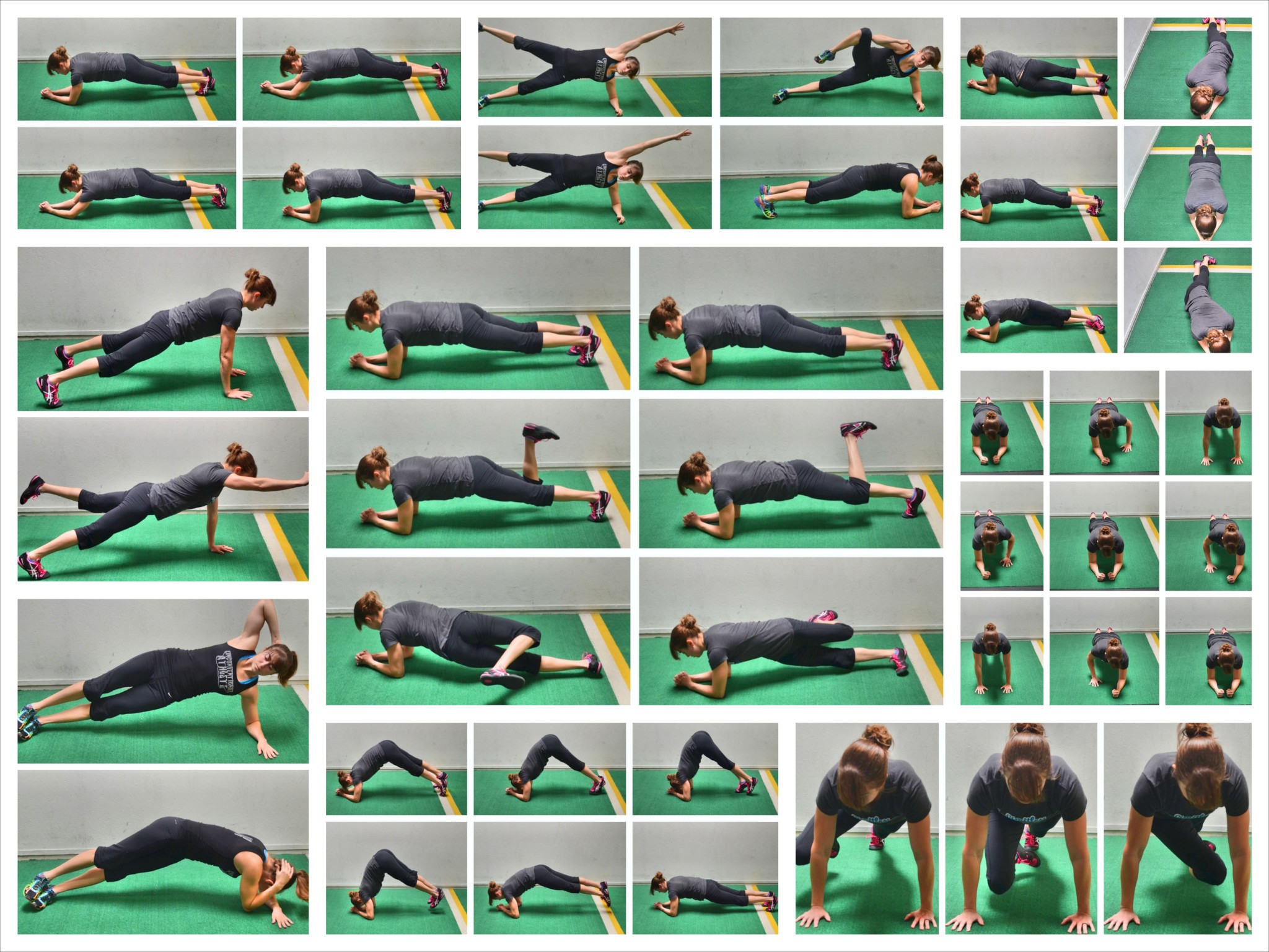 15 Plank Variations
