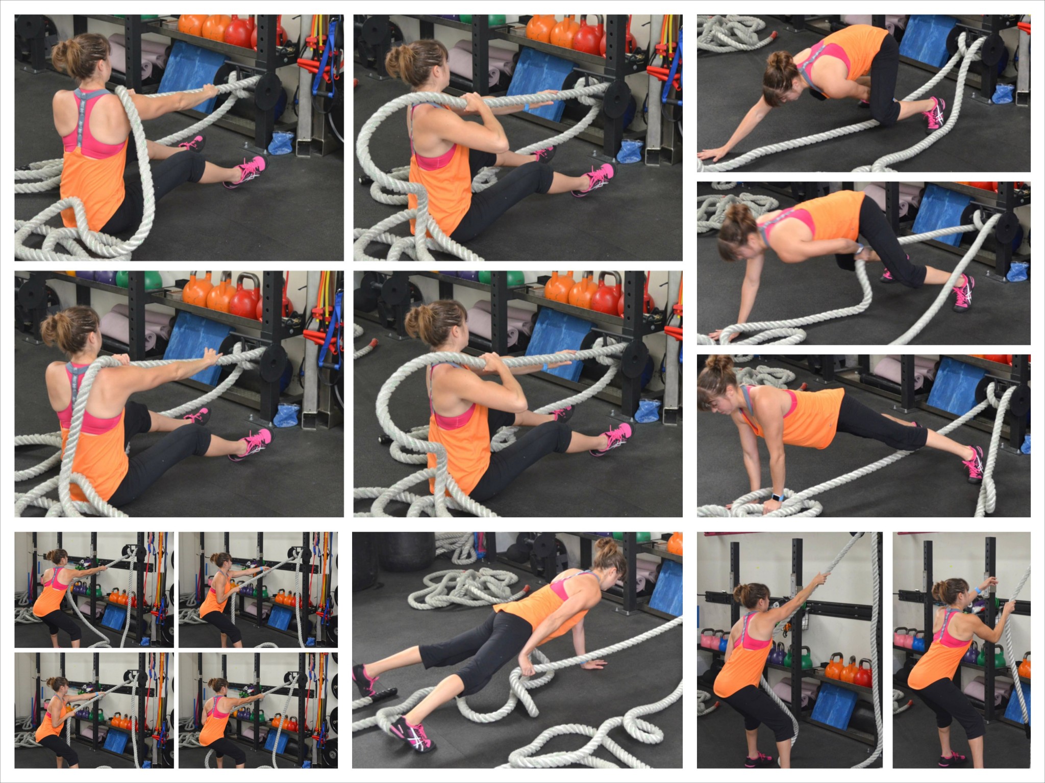 Using the Battle Ropes – Battle Ropes Pulls