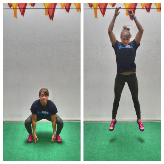 Faster, Higher, Stronger with Rotating Squat Jumps!