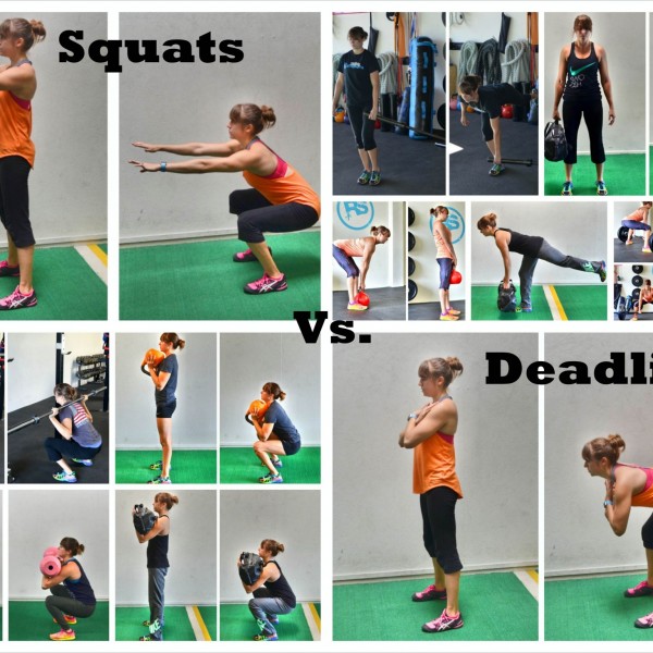 the difference between squats and deadlifts
