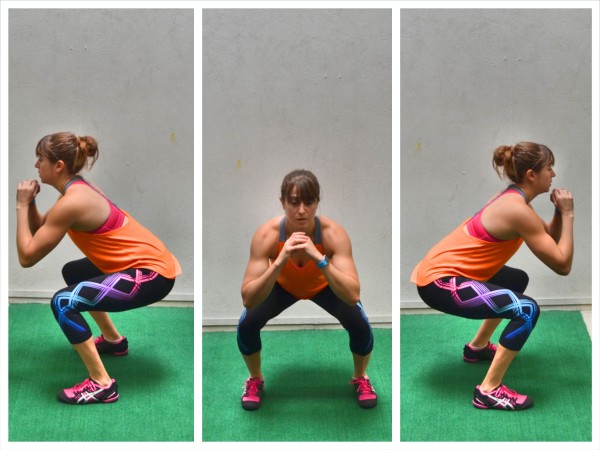 rotational squat jumps