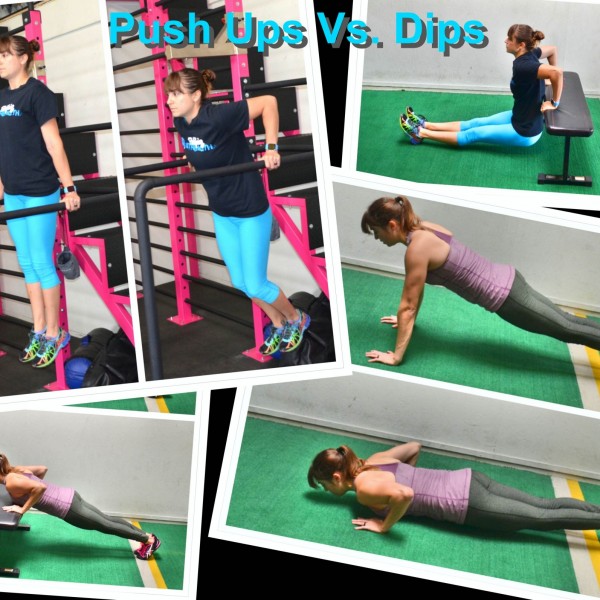 The Push Up Vs. The Dip – Vertical and Horizontal Pressing Exercises