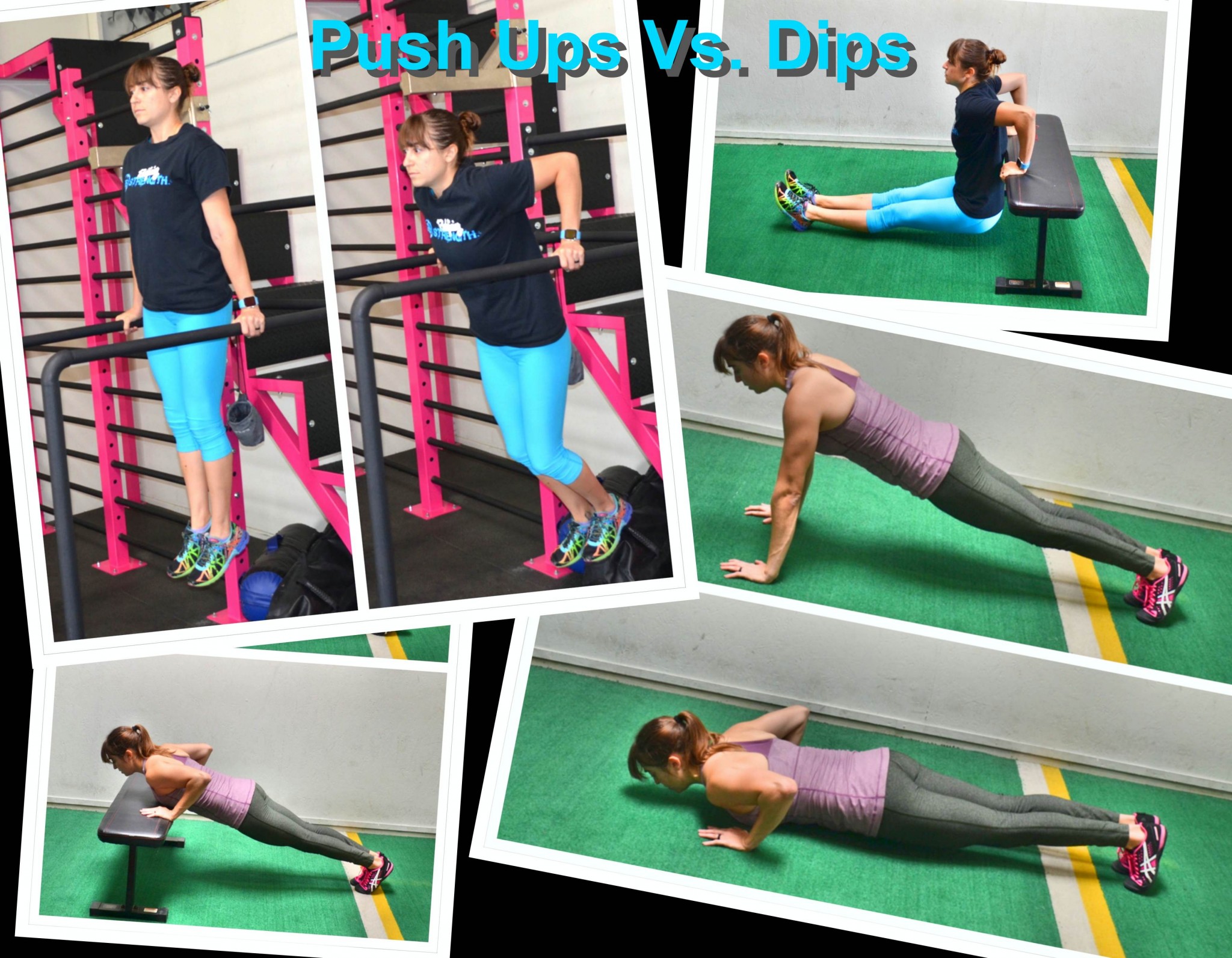 The Push Up Vs. The Dip – Vertical and Horizontal Pressing Exercises