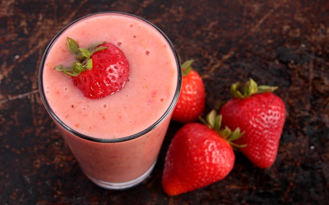 Chocolate Covered Strawberry Protein Shake