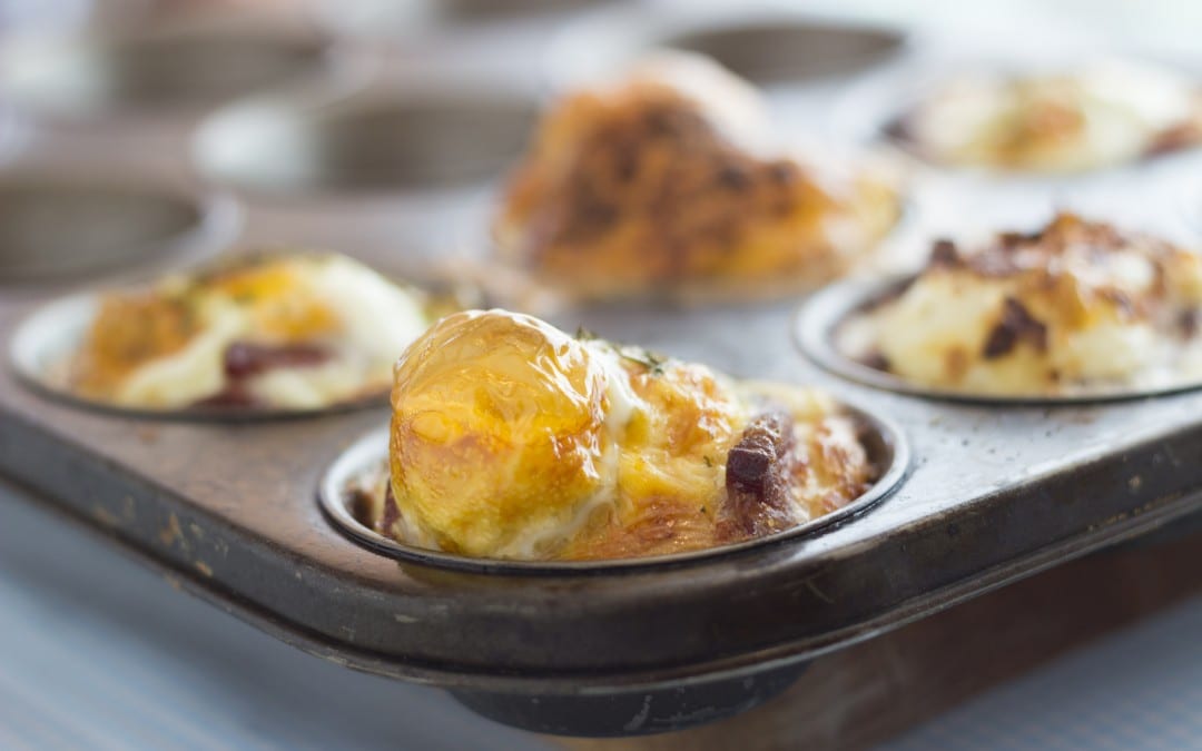 Basil, Turkey Mini Frittatas