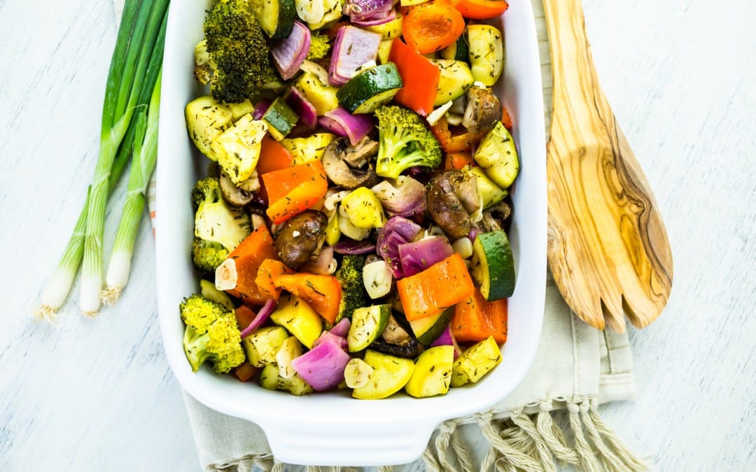 Balsamic Rosemary Roasted Vegetables