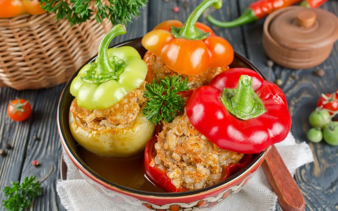 Stuffed Breakfast Peppers