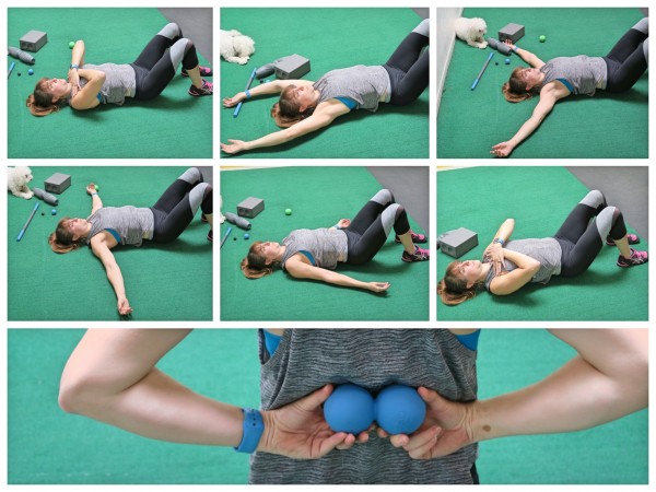 thoracic extension foam roller