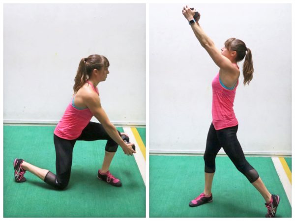 standing ab exercise