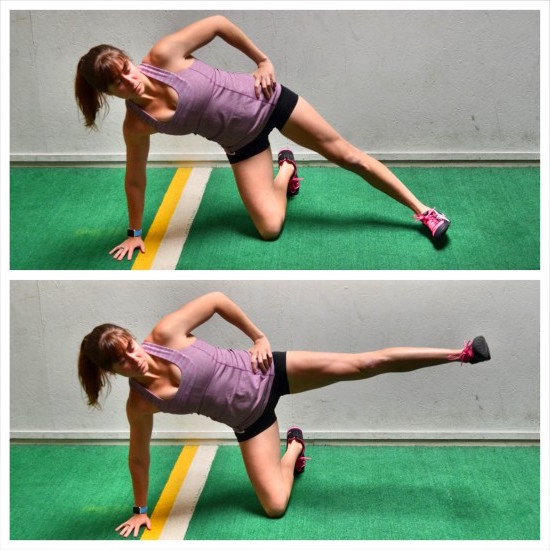 Right Leg Hip Lift with Band - Exercise How-to - Skimble