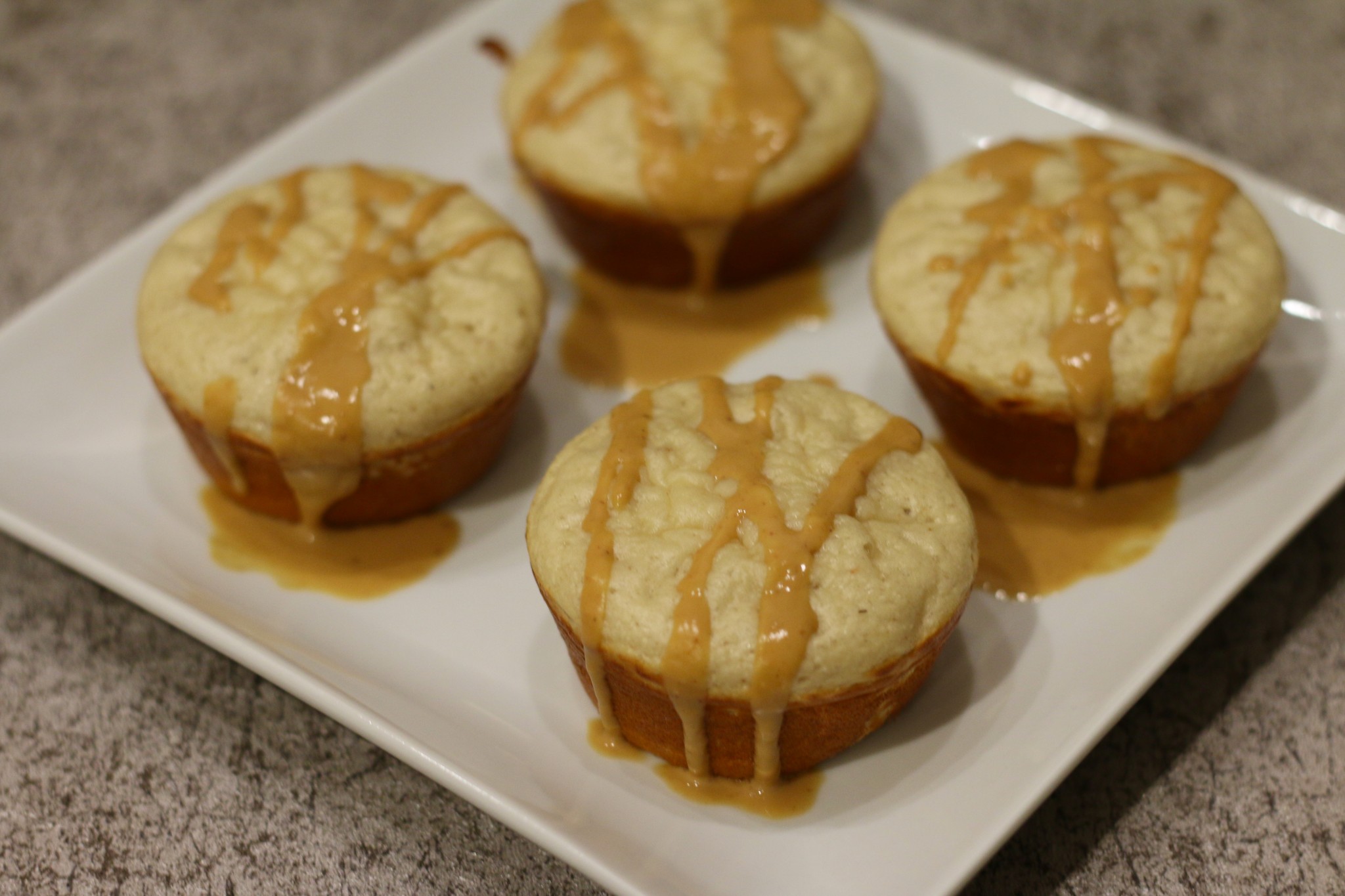 Quick Peanut Butter Protein Muffins