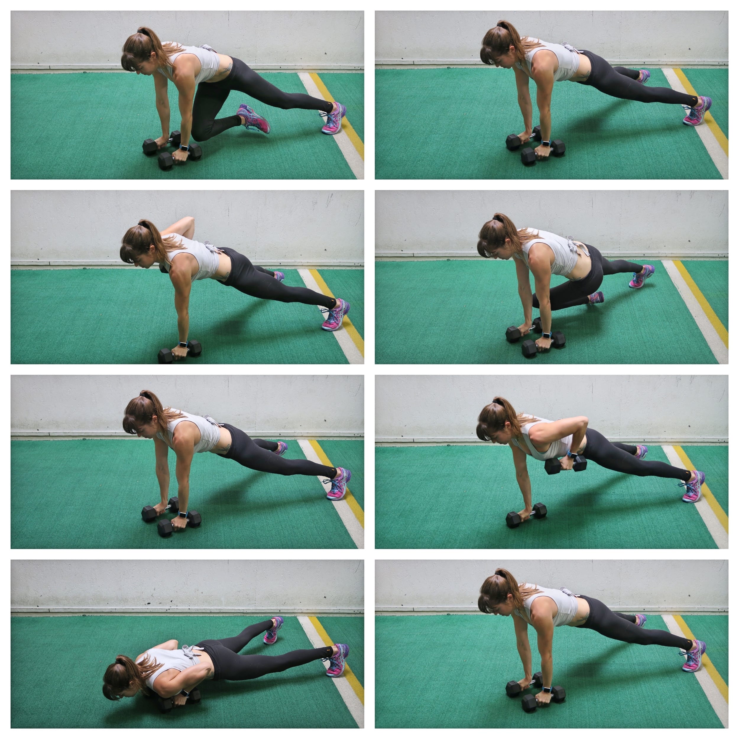 dumbbell core exercise