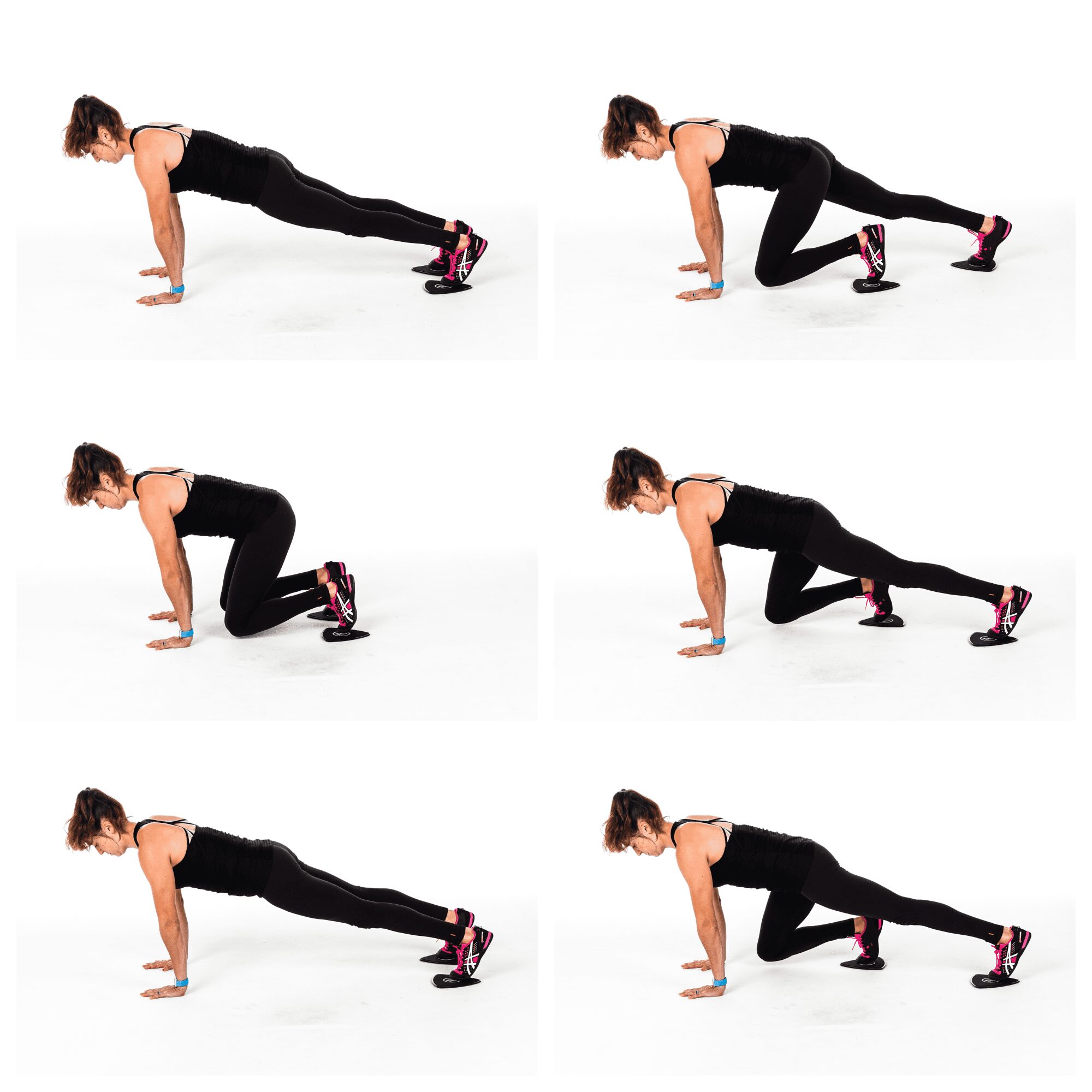 Slider Push-ups 