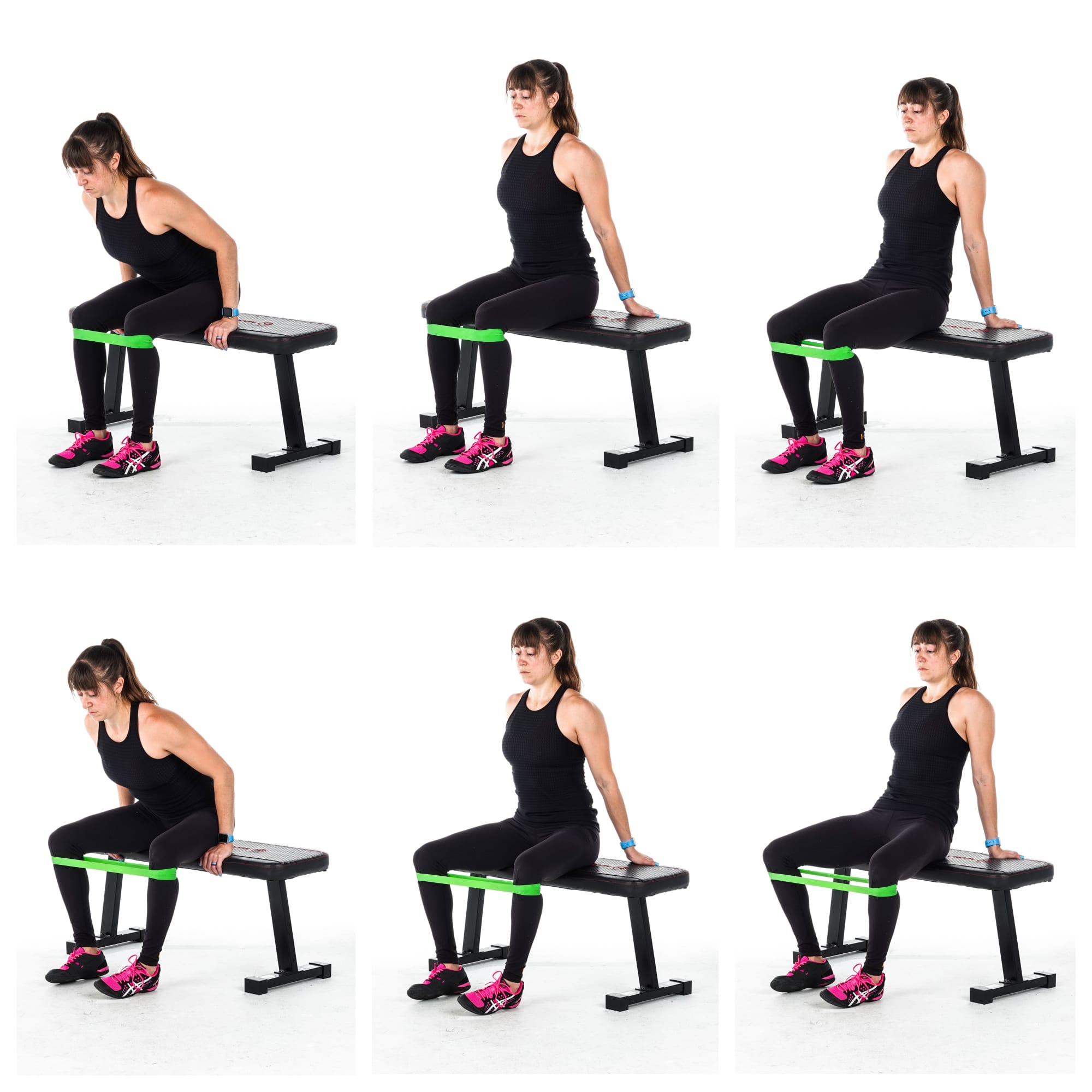 seated abduction glute exercise