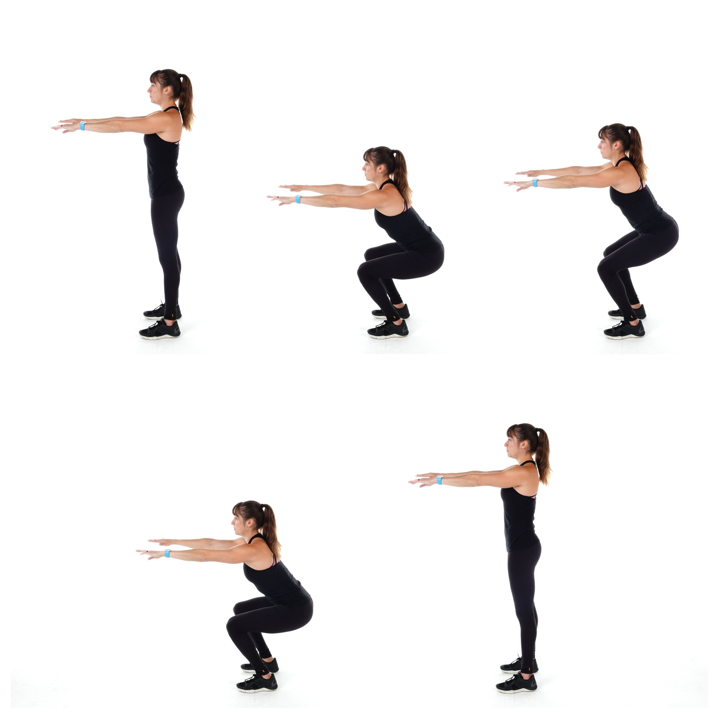 squat with pulse