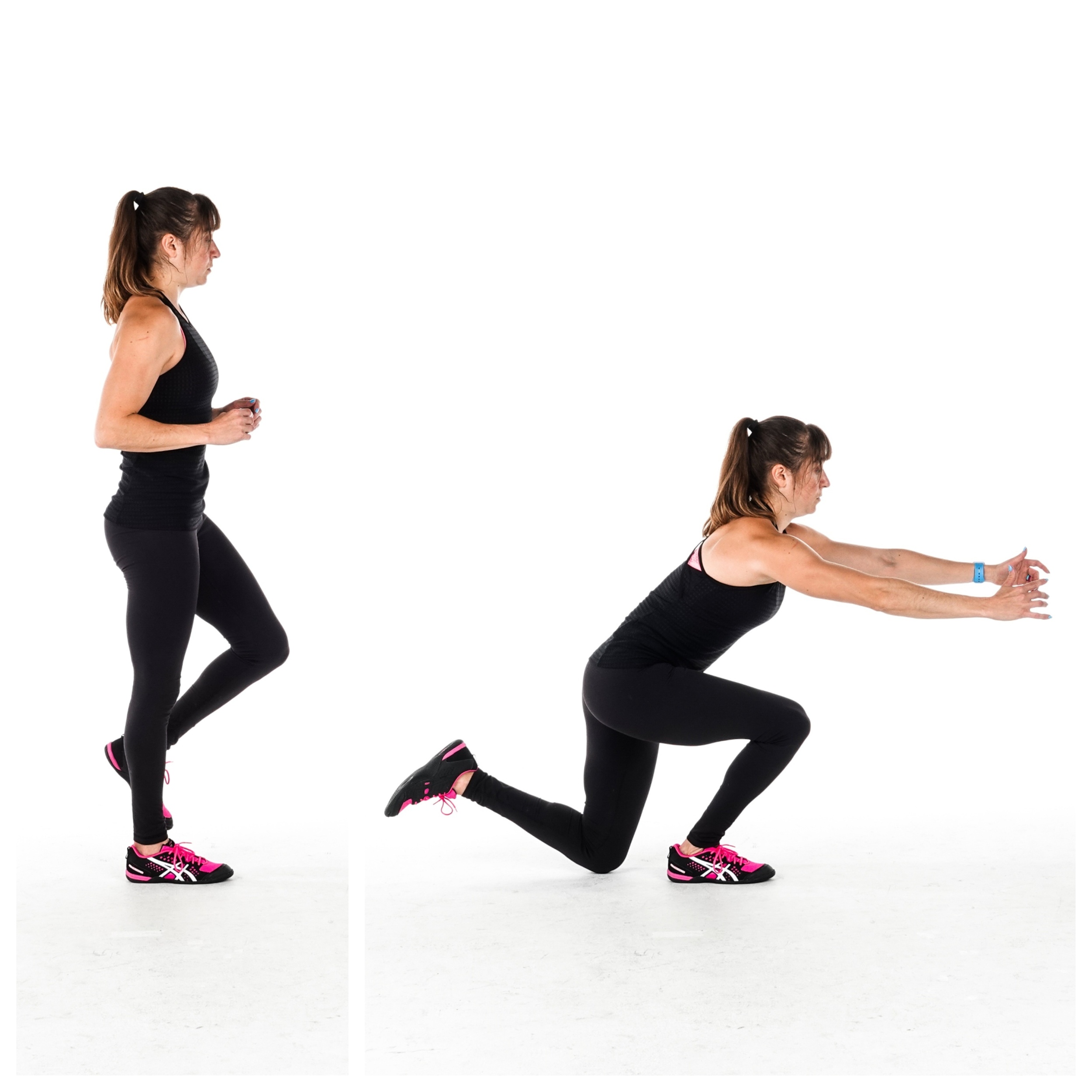 bodyweight leg exercise