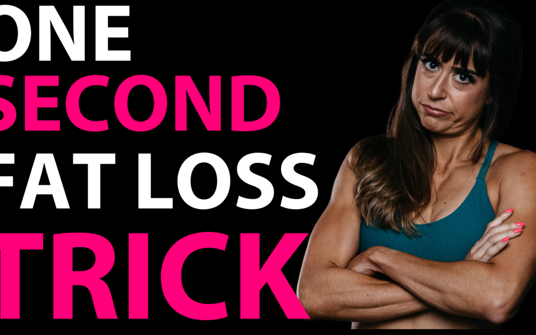 How To Lose Fat In ONE SECOND…