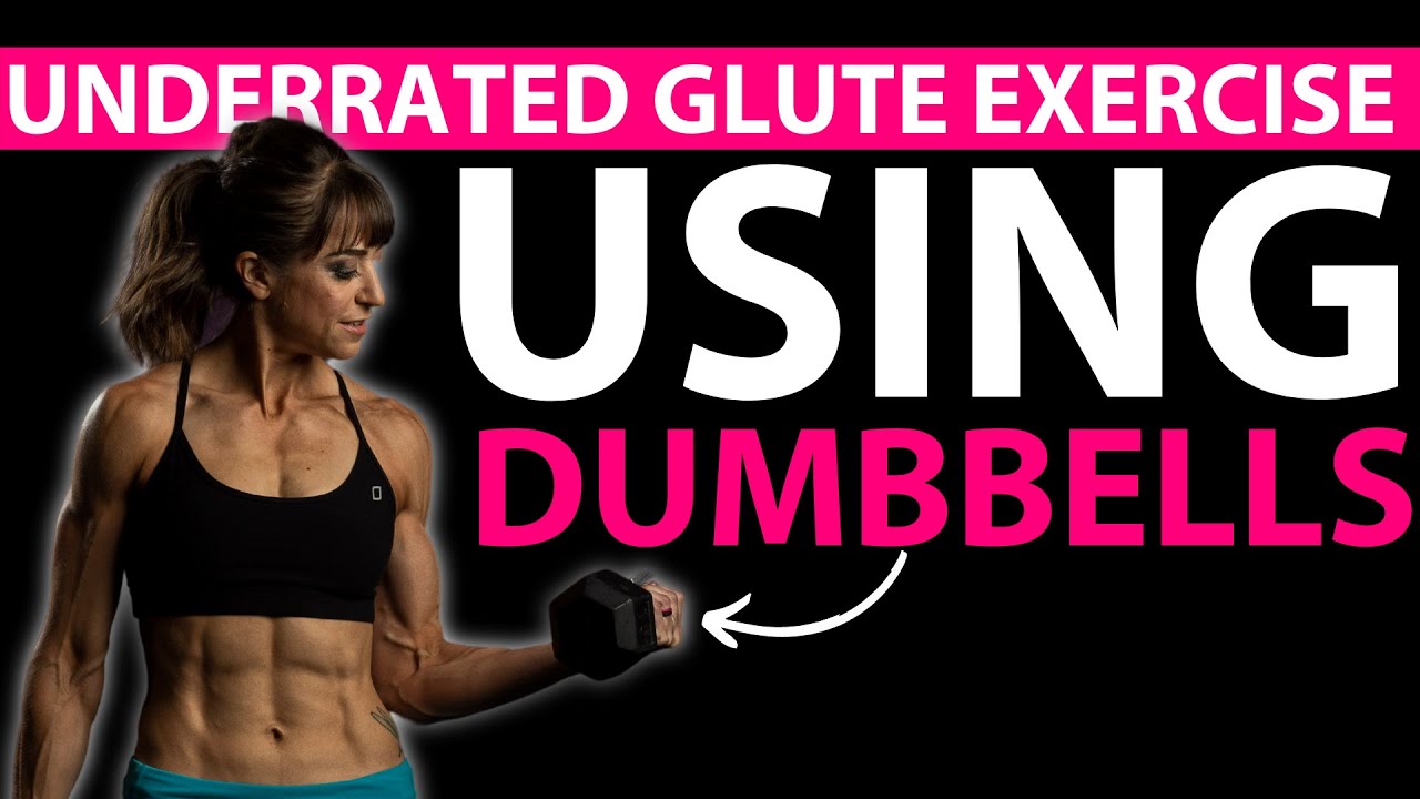 dumbbell glute exercise