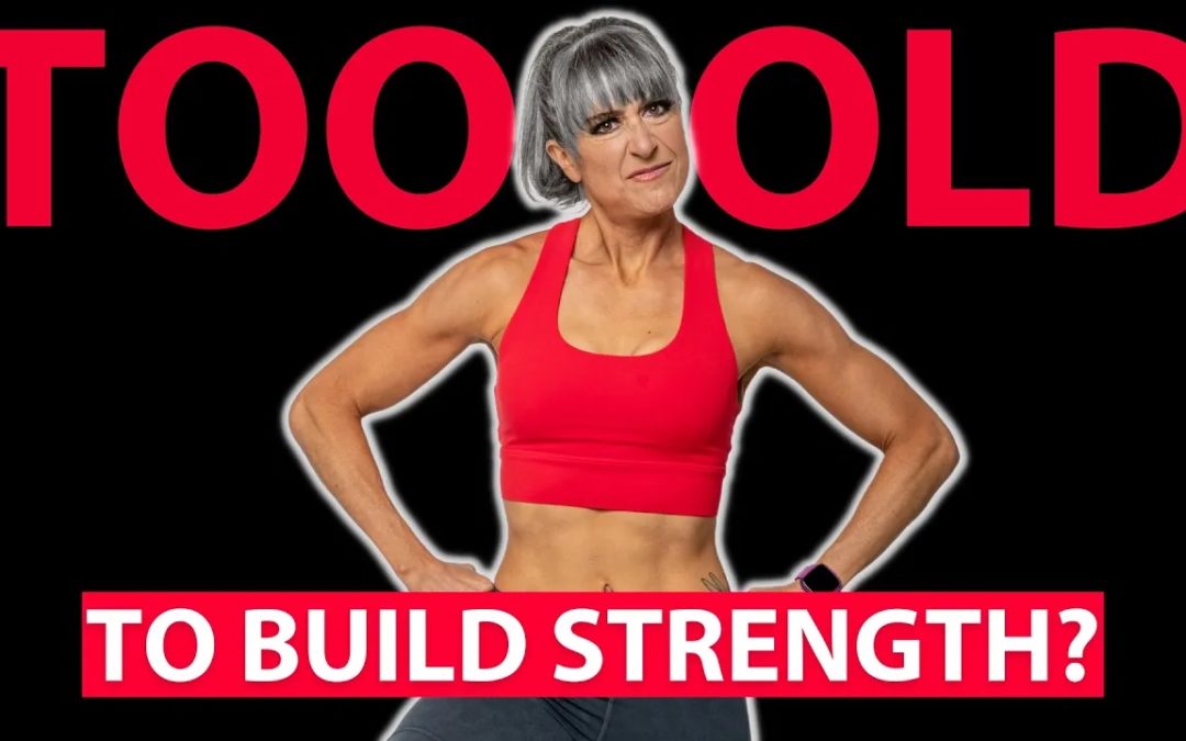 How To Build Strength At Any Age (4 TIPS!)