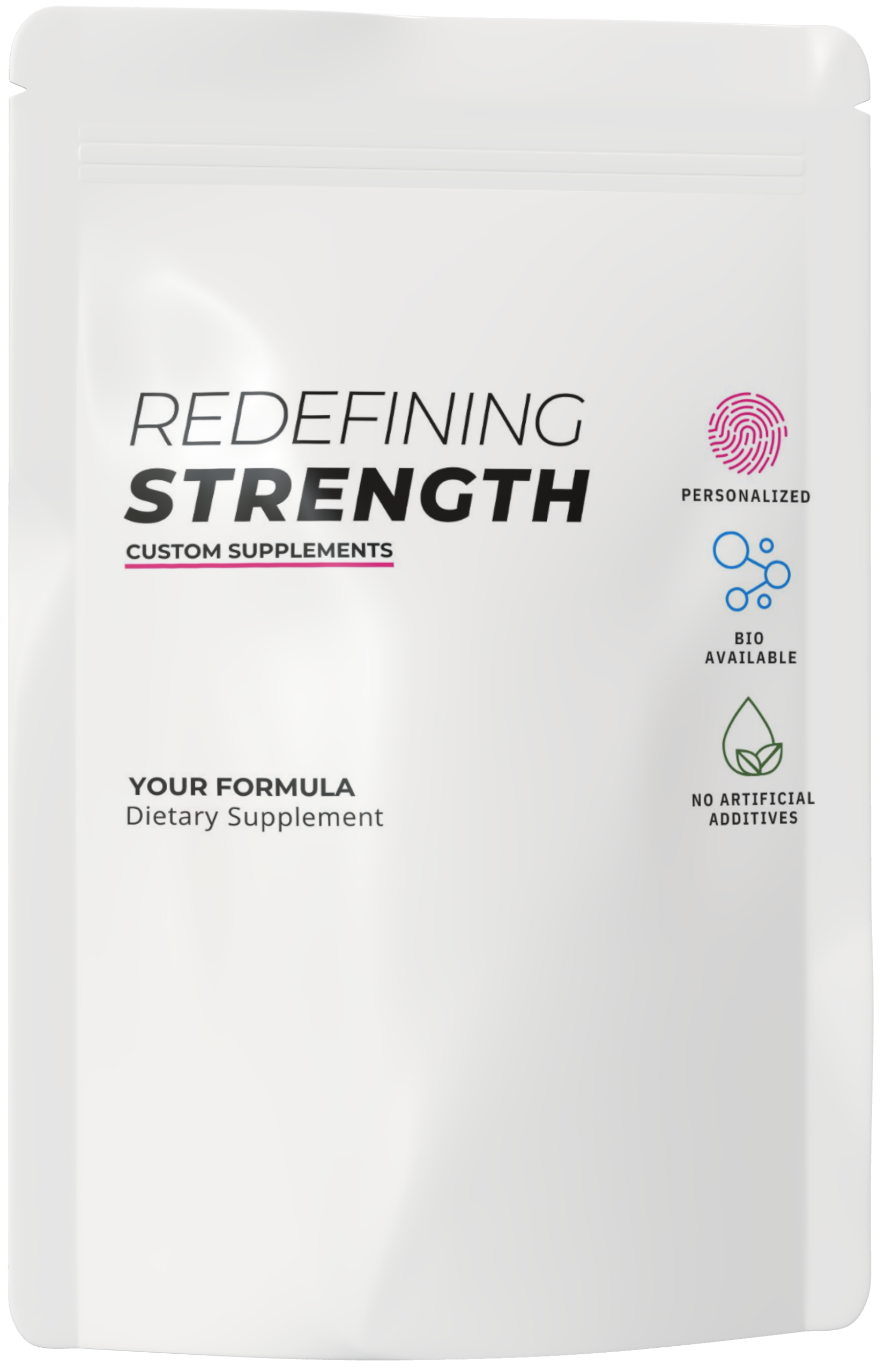 Redefining Strength Custom Supplement