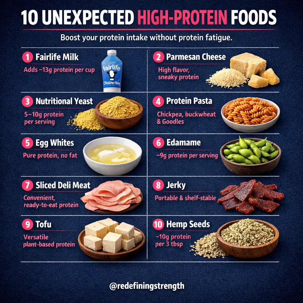 10 high protein foods